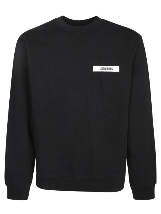 26SS 자크뮈스 그로그랭 스웨트 셔츠 SSM00206 AJ00126 990 Black