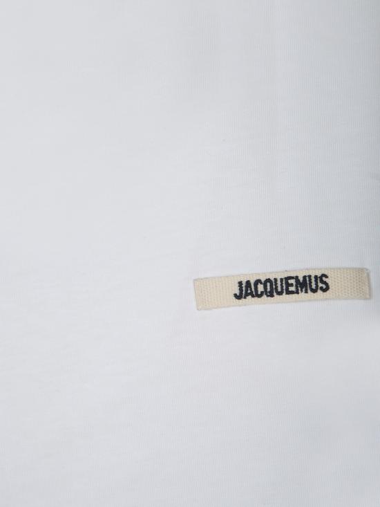 26SS 자크뮈스 반팔 티셔츠 TSW00550 AJ00029 100 White - JACQUEMUS