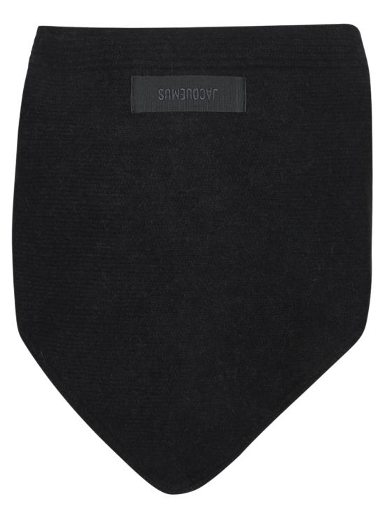 26FW 자크뮈스 머플러/스카프 ACU00669 AK00227 990 Black - JACQUEMUS