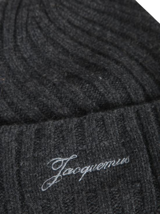 26FW 자크뮈스 비니 ACU00767 AK00287 970 Grey - JACQUEMUS