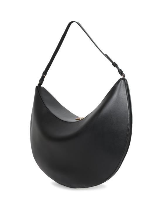 26FW 자크뮈스 오발로 숄더백 BAW00437 AC18A08 990 Black - JACQUEMUS