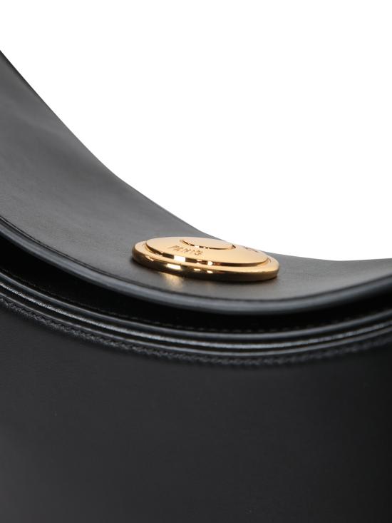 26FW 자크뮈스 오발로 숄더백 BAW00437 AC18A08 990 Black - JACQUEMUS