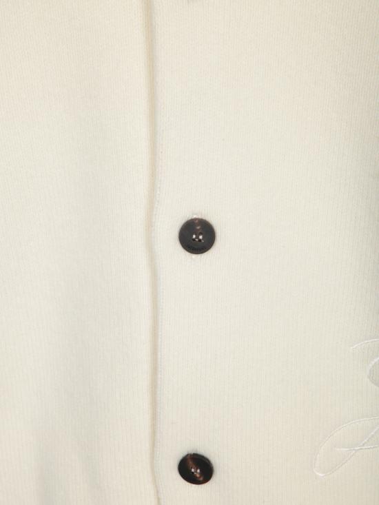 26FW 자크뮈스 팔로네 울 캐시미어 가디건 CDM00567 AK00278 110 White - JACQUEMUS