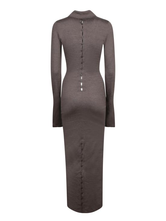 26FW 자크뮈스 롱 원피스 DRW00688 AK00145 880 Brown - JACQUEMUS