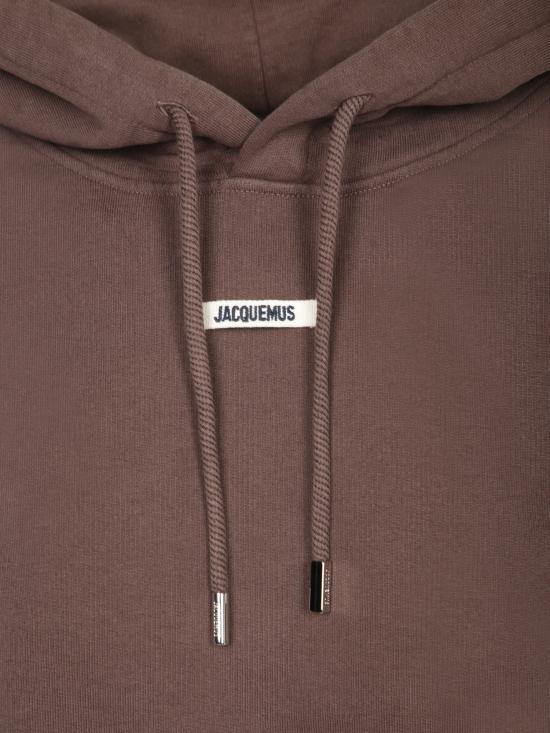 26FW 자크뮈스 긴팔 티셔츠 HOW00247 AJ00109 880 Brown - JACQUEMUS