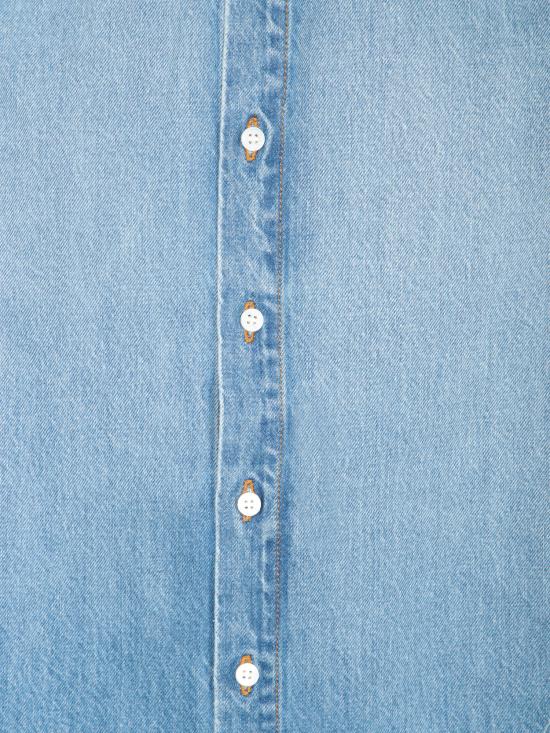 26FW 자크뮈스 데님 셔츠 SHM00545 AD00017 33C Blue - JACQUEMUS