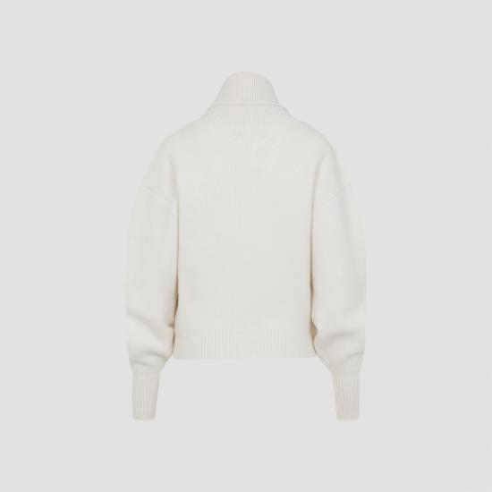 26FW 자크뮈스 터틀넥 SWW00624 AK00278 110 White - JACQUEMUS