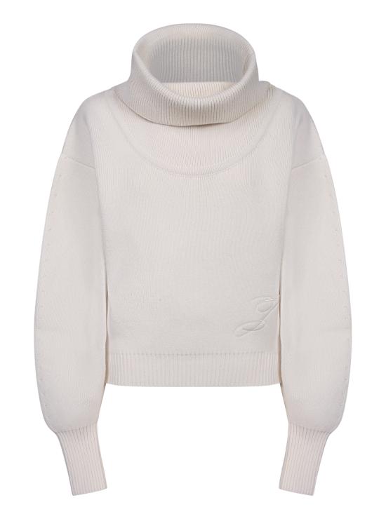 26FW 자크뮈스 팔론 니트 점퍼 SWW00624 AK00278 110 White