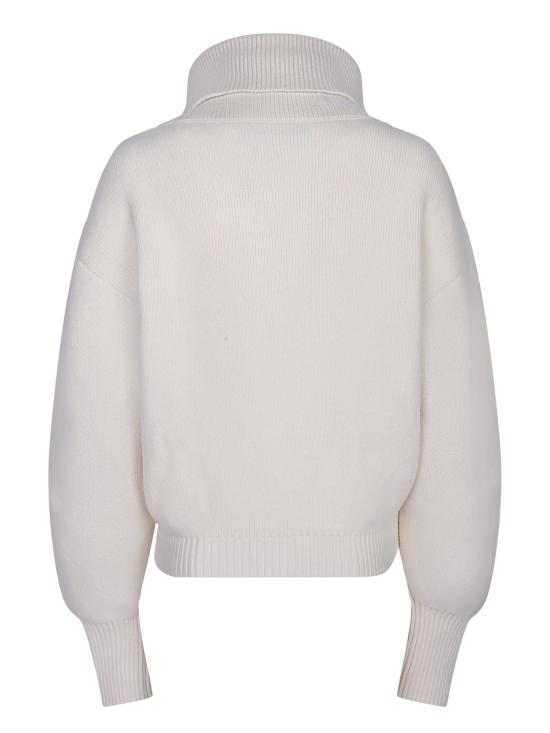 26FW 자크뮈스 팔론 니트 점퍼 SWW00624 AK00278 110 White - JACQUEMUS