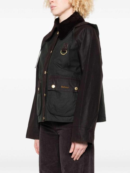 25FW 바버 레이튼 스페이 왁스 재킷 LWX1397SG51 GREEN - BARBOUR