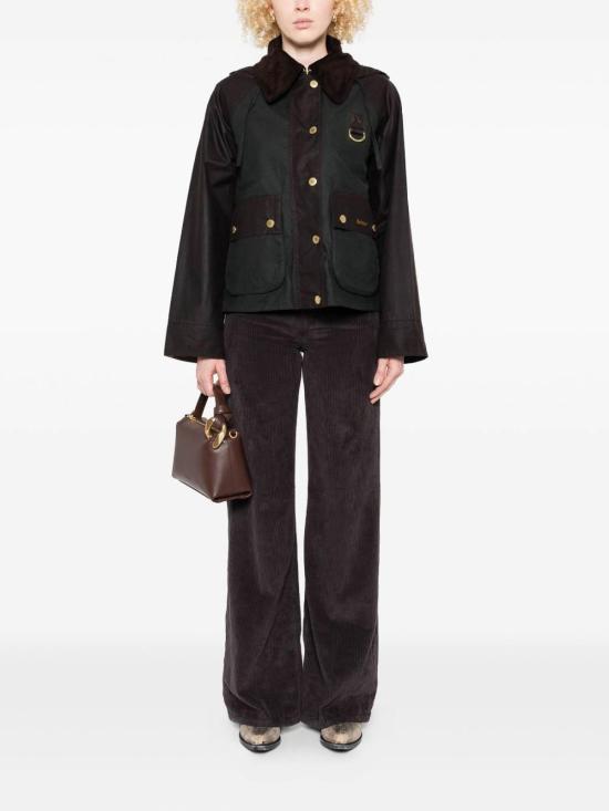 25FW 바버 레이튼 스페이 왁스 재킷 LWX1397SG51 GREEN - BARBOUR