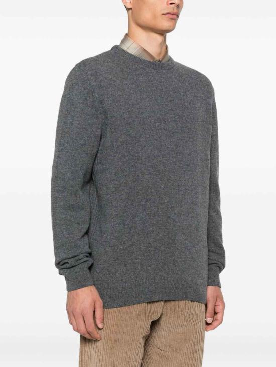 25FW 바버 스웨터 MKN1576GY53 Grey - BARBOUR