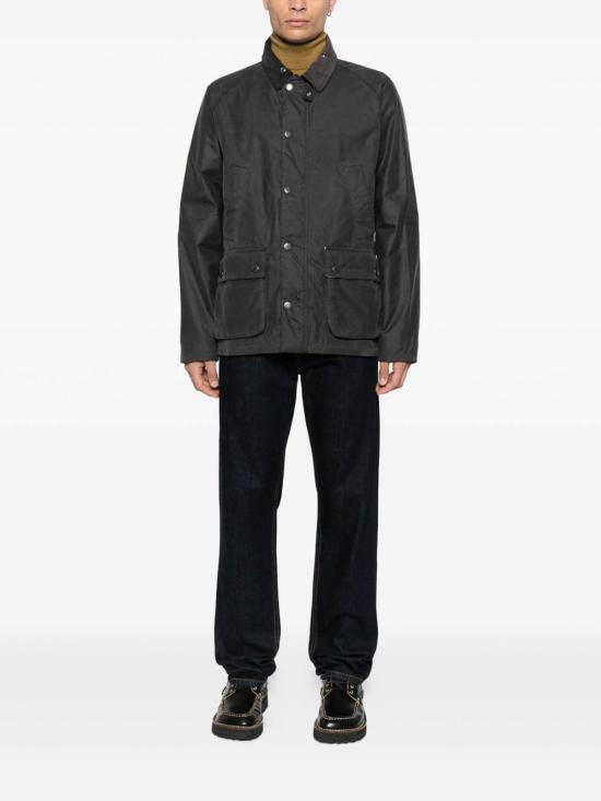 25FW 바버 앰블사이드 왁스 재킷 MWX2201GY54 Grey - BARBOUR