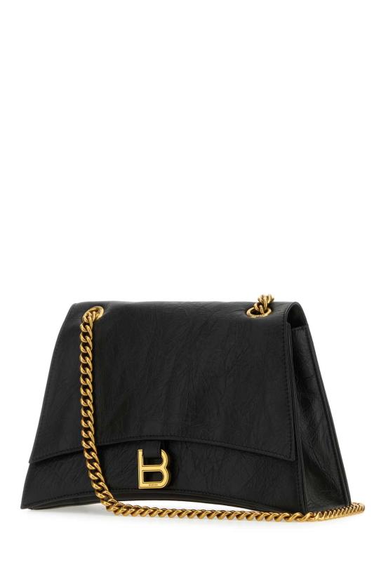 25SS 발렌시아가 크러쉬 숄더백 785602210IT 1000 Black - BALENCIAGA