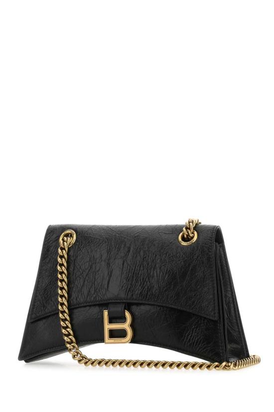 25SS 발렌시아가 스몰 크러쉬 숄더백 781920210IT 1000 Black - BALENCIAGA