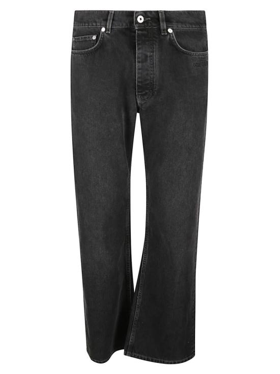 25FW 오프화이트 데님 팬츠 OMYA18WF25DEN001 Black