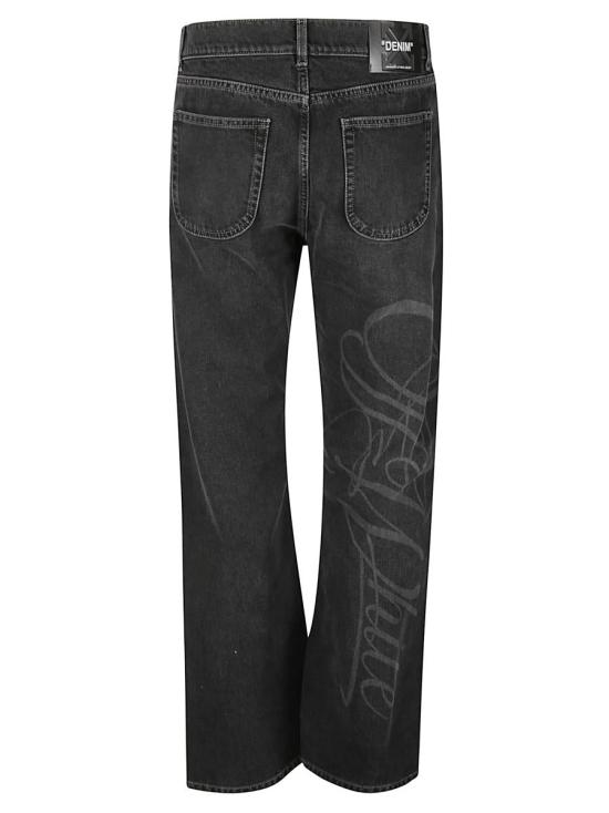 25FW 오프화이트 데님 팬츠 OMYA18WF25DEN001 Black - OFF WHITE