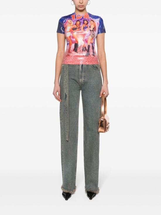  디젤 반팔 티셔츠 A13579 0JNAK41SA MultiColour - DIESEL