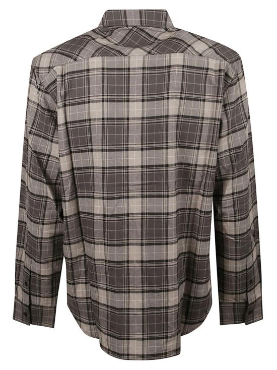 25FW 오프화이트 긴팔 셔츠 OMGE04MF25FAB003 GREY - OFF WHITE