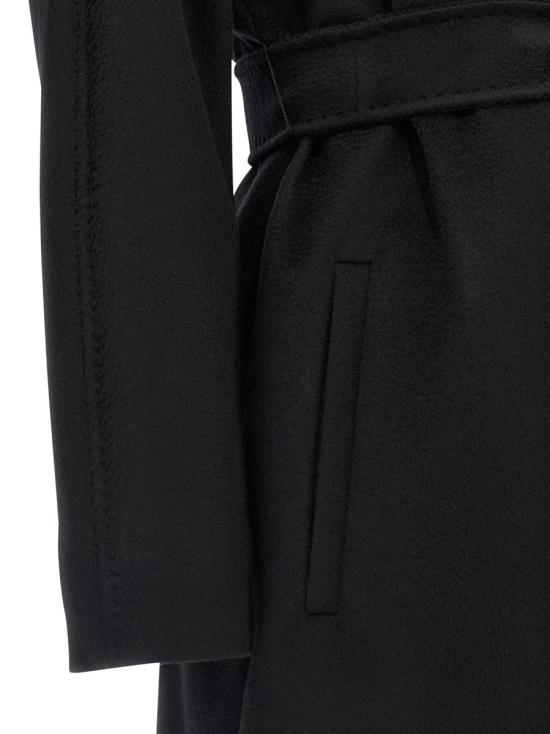 25FW 막스마라 스튜디오 코트 2526016152600013 Black - MAX MARA STUDIO