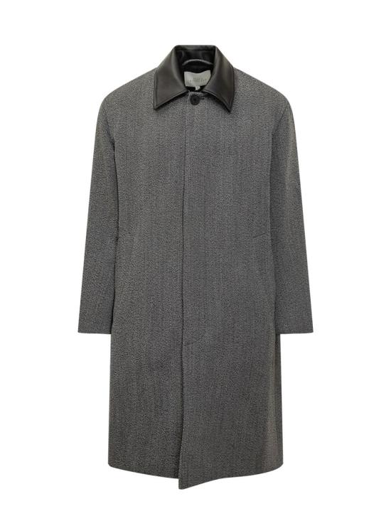 25FW 스튜디오 니콜슨 코트 BRYNSNM1435 BLACK WHITE Black