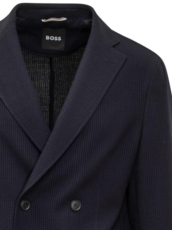 25FW 보스 코트 50551588 404 BLUE - BOSS