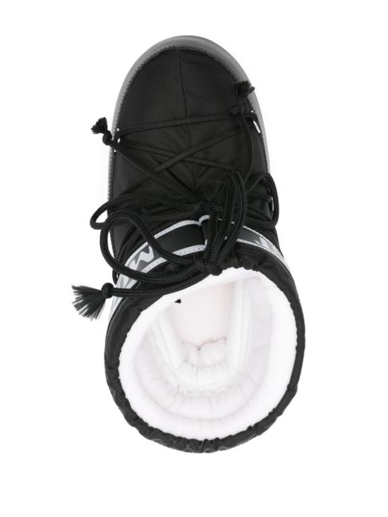 25FW 문부츠 아이콘 나일론 로우 부츠 1409340 N001 Black - MOON BOOT