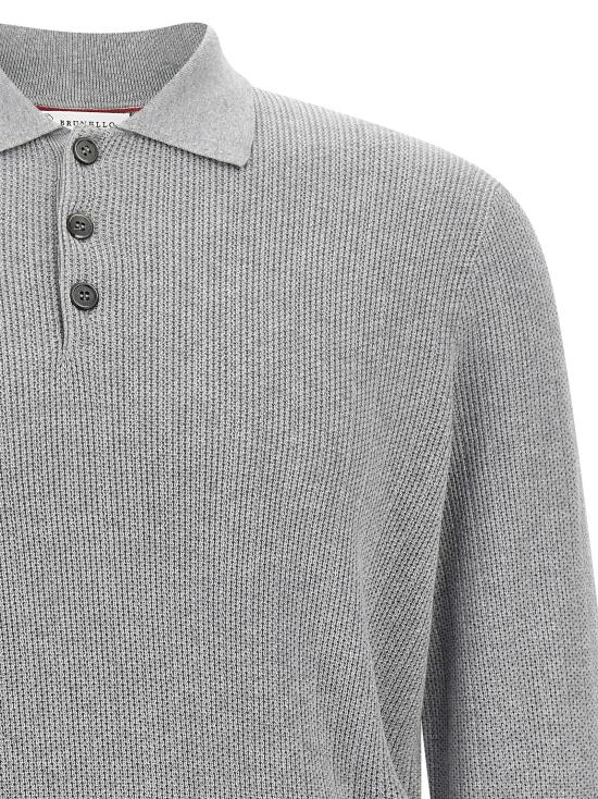 25FW 브루넬로 쿠치넬리 폴로 티셔츠 M29203535CPS72 - BRUNELLO CUCINELLI