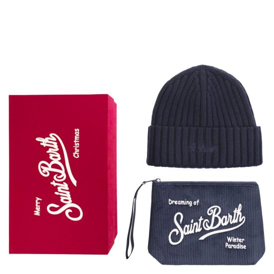 25FW 세인트바쓰 클러치/파우치 BOX0021 BLUE