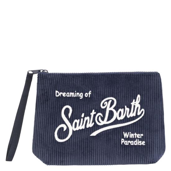 25FW 세인트바쓰 클러치/파우치 BOX0021 BLUE - MC2 SAINT BARTH