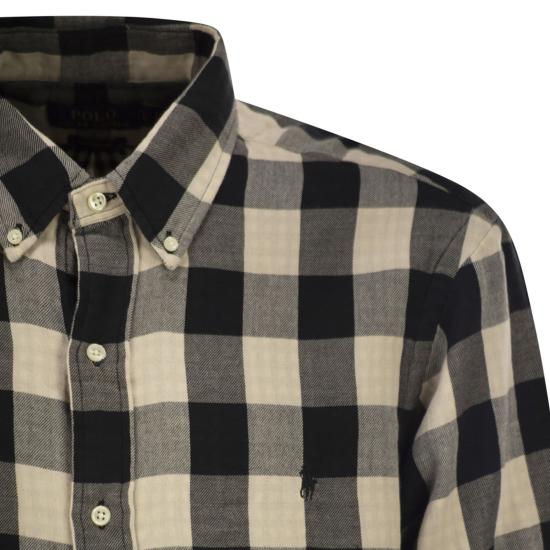 25FW 폴로 랄프로렌 긴팔 셔츠 710P00517 BLACK BEIGE - POLO RALPH LAUREN