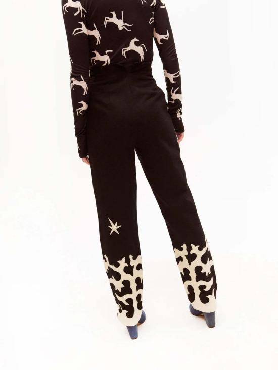  캐롤리나 케이 팔라초 팬츠 캐롤라이나 K 마마  블랙 - CAROLINA K