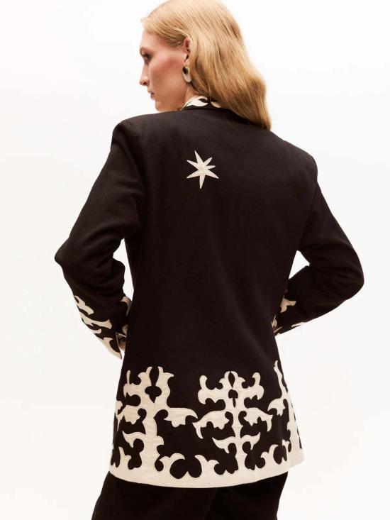  캐롤리나 케이 수트 자켓 캐롤라이나 K 마마 블레이저 블랙 - CAROLINA K