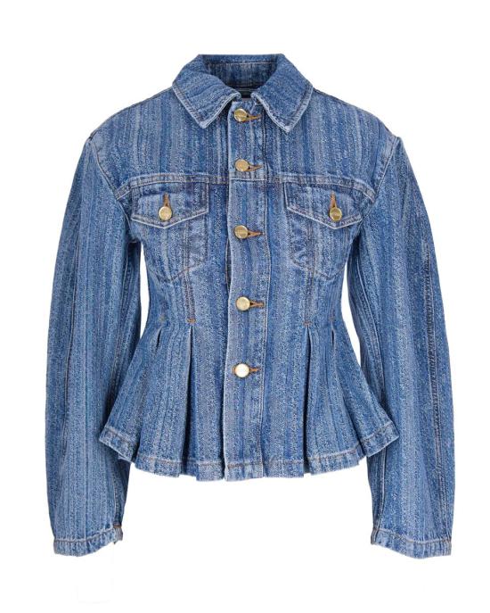 25FW 가니 데님 자켓 J1845566 MID BLUE STONE