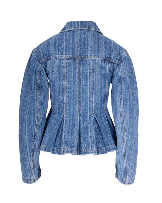 25FW 가니 데님 자켓 J1845566 MID BLUE STONE - GANNI