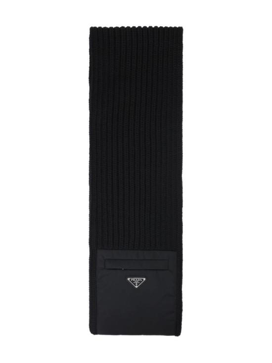 25FW 프라다 머플러/스카프 2FS1061WTOF0002 Black
