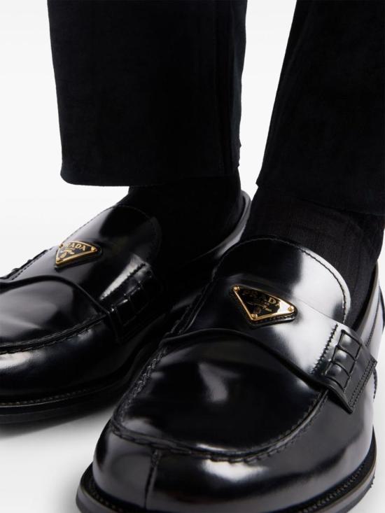 25FW 프라다 로퍼 2DB223FX000055F0002 Black - PRADA