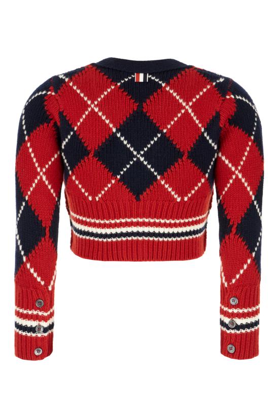 25FW 톰브라운 스웨터 FKC679BY1029 960 RWBWHT - THOM BROWNE