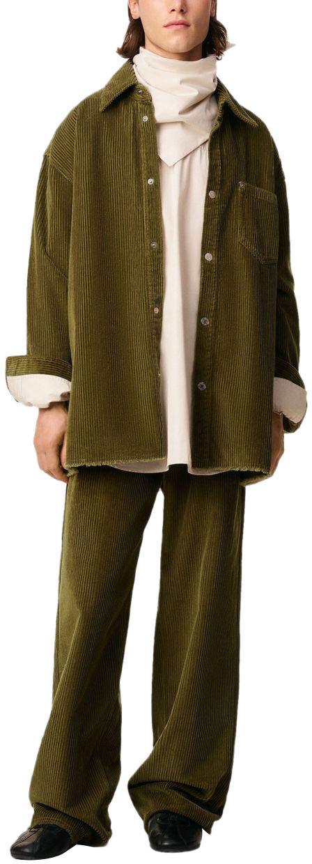 25FW 아미 긴팔 셔츠 USH793C00131298 BROWN - AMI