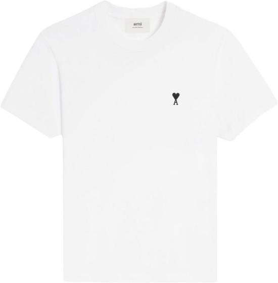 26FW 아미 반팔 티셔츠 HTS346724100 WHITE