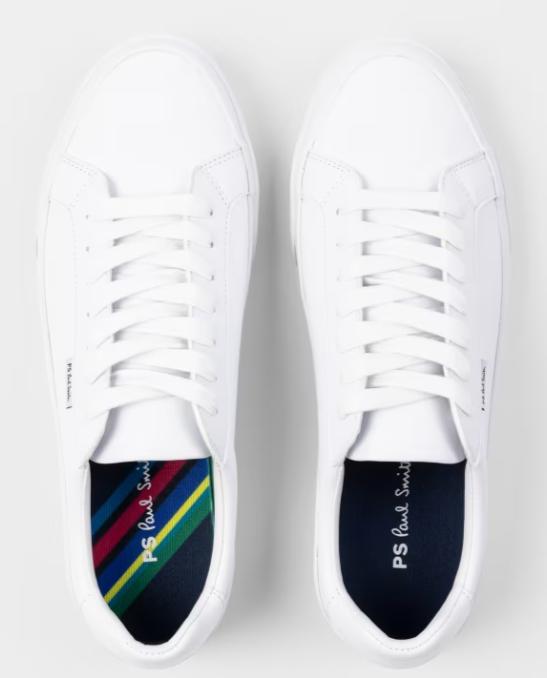 25FW 폴 스미스 뮬/슬리퍼 M2SAMS01NLEA WHITE - PAUL SMITH