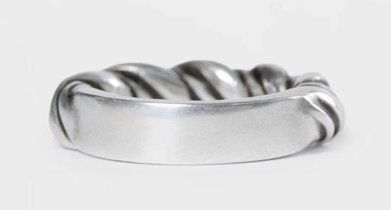 25FW 앤 드뮐미스터 반지 B0013568JW020 070 ANTIQUE SILVER - ANN DEMEULEMEESTER