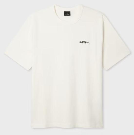 25FW 폴 스미스 반팔 티셔츠 M2R204ZET22182 02 OFF WHITE