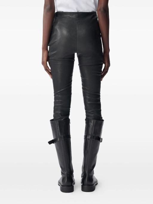 25FW 앤 드뮐미스터 스트레이트 팬츠 B0010846FA571 099 BLACK - ANN DEMEULEMEESTER
