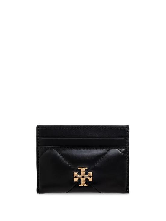 26SS 토리버치 키라 다이아몬드 퀼트 카드 홀더 154993001 Black