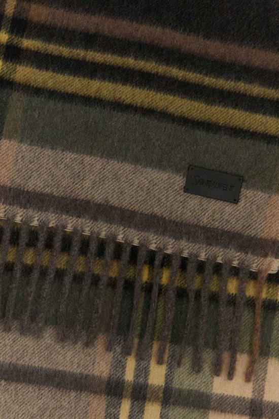 25FW 생로랑 머플러/스카프 8436453Y6812566 MARRONE DOM - SAINT LAURENT