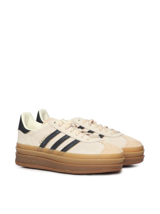  아디다스 가젤 볼드 스니커즈 JS3892 Cream White Core Black Sand Strata DOM - ADIDAS