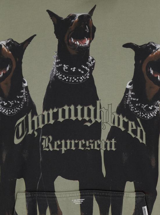 26SS 리프레젠트 긴팔 티셔츠 MLM41134066 Green - REPRESENT