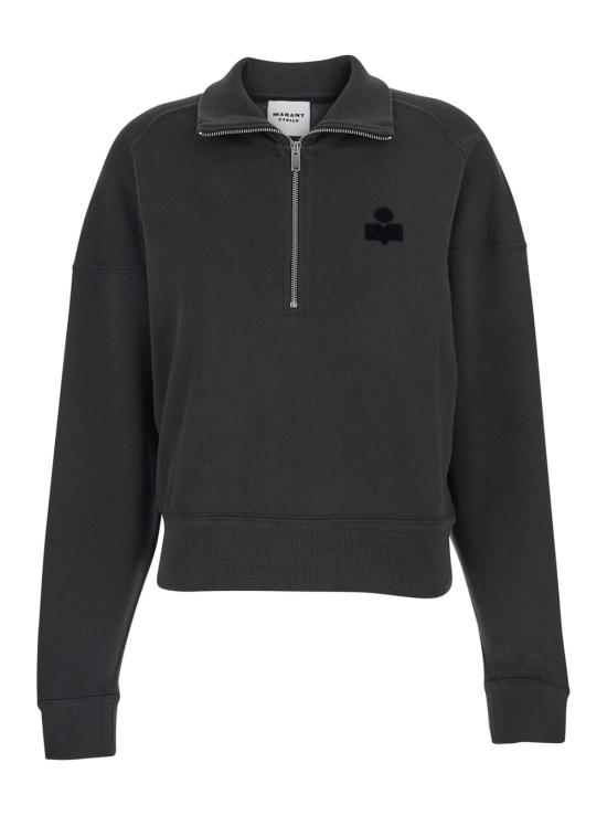 25FW 이자벨마랑에뚜왈 긴팔 티셔츠 SW0093FAA1M07E02FK Grey