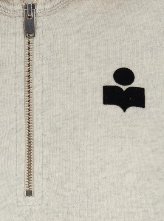 25FW 이자벨마랑에뚜왈 긴팔 티셔츠 SW0093FAA1M07E23EC White - ISABEL MARANT ETOILE